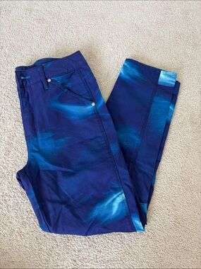 G-Star Raw Blue/Purple Tie-Dye Pants